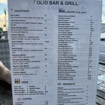 Olio - Menu - Italian Near Me - Dade City, Florida Olio - Menu - Italian Near Me - Dade City, Florida