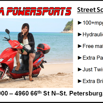 Florida Powersports - Street motor scooters, mopeds, motorcycles, gas, electric, - Motorcycle Repair Near Me - Saint Petersburg, Florida Florida Powersports - Street motor scooters, mopeds, motorcycles, gas, electric, - Motorcycle Repair Near Me - Saint Petersburg, Florida
