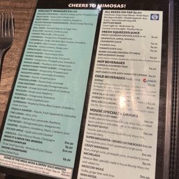 Mario's has a great selection of Mimosas! Mario's has a great selection of Mimosas!