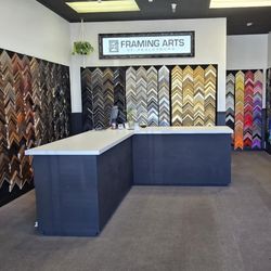 Framing Arts Of Healdsburg - The showroom was updated in the spring of 2025, with more counter space, fresh paint, and a new sign!