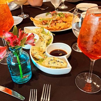 Rosie’s Ocean Gate - Tuna Nachos, Edamame Dumplings, Aperol Spritz. - Seafood Near Me - Ocean Gate, New Jersey Rosie’s Ocean Gate - Tuna Nachos, Edamame Dumplings, Aperol Spritz. - Seafood Near Me - Ocean Gate, New Jersey
