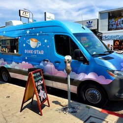 Pink Star Cafe - Pink Star Café is located right in front of BAIT Shop, but you can’t miss that adorable Baby Blue and Pink colored mobile Pink Star Café!