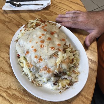 Hungry Hunter Restaurant - Hash brown scramble was a beast!! So delicious! - Breakfast & Brunch Near Me - Branson, Missouri