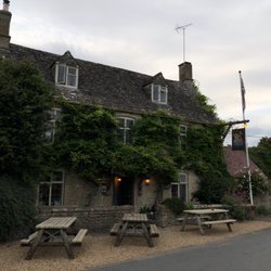 The Swan Inn - The Swan Inn, Swinbrook in the Cotswolds.