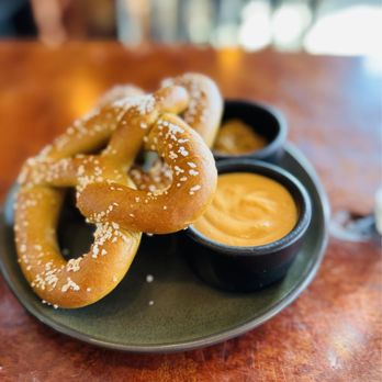 The Locol Kitchen & Bar - Soft pretzel with two dips - Cocktail Bars Near Me - Seattle, Washington The Locol Kitchen & Bar - Soft pretzel with two dips - Cocktail Bars Near Me - Seattle, Washington