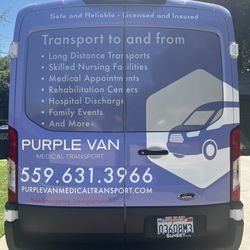 Purple Van Medical Transport