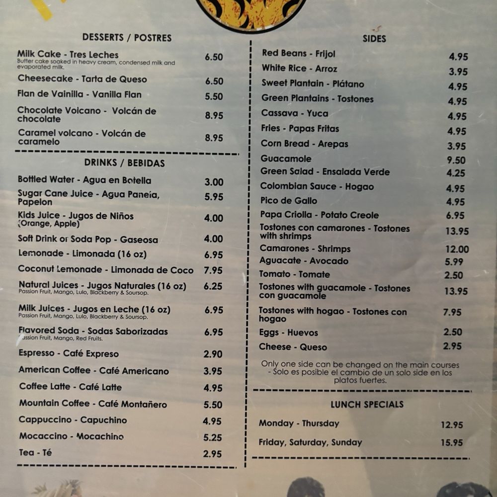 Simon Parrilla Bar & Grill - Menu - Colombian Near Me - Orlando, Florida Simon Parrilla Bar & Grill - Menu - Colombian Near Me - Orlando, Florida