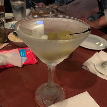 Alex's Washington Gardens - Pretty much straight vodka dirty martini - Italian Near Me - Highwood, Illinois