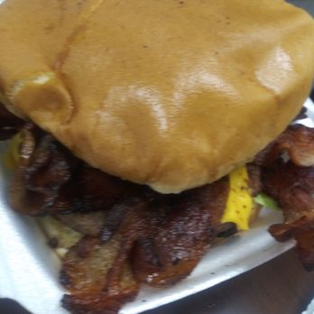 Texas Hamburger Palace - Bacon Cheese Burger - Loads of bacon - Burgers Near Me - Houston, Texas Texas Hamburger Palace - Bacon Cheese Burger - Loads of bacon - Burgers Near Me - Houston, Texas