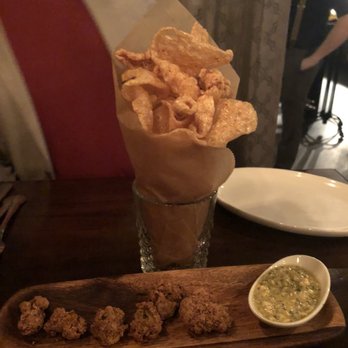 Craft & Vine - Chicharone and Fried Oysters - Tapas Bars Near Me - Augusta, Georgia