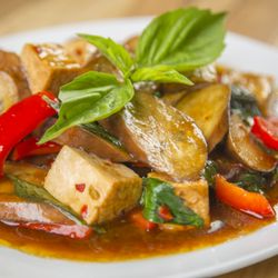 B Thai Cuisine - Spicy Eggplant