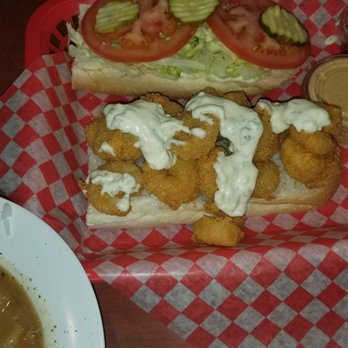Voodoo Gumbo - 1/2 shrimp poboy with seafood gumbo - Cajun/Creole Near Me - Nashville, Tennessee Voodoo Gumbo - 1/2 shrimp poboy with seafood gumbo - Cajun/Creole Near Me - Nashville, Tennessee
