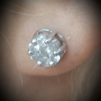 Olympic Jewelers - My new diamond earrings! Picture doesnt do it justice on my ear but, I couldnt wait to put them on! - Jewelry Near Me - Los Angeles, California Olympic Jewelers - My new diamond earrings! Picture doesnt do it justice on my ear but, I couldnt wait to put them on! - Jewelry Near Me - Los Angeles, California