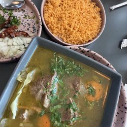 Cosido was delicious . Cosido was delicious .