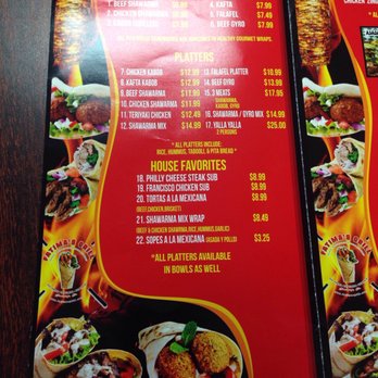 Fatima's Grill - Mediterranean Near Me - Downey, California