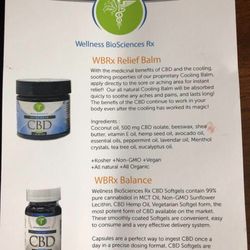 Wellness BioSciences - Balm and Balance Information.