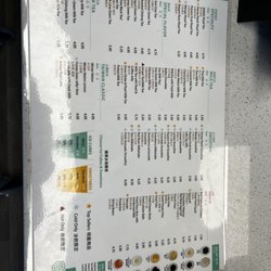 T4 - Vancouver - Menu (5/24/23)