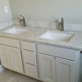 Granite Solutions - two sinks in a bathroom - Countertop Installation Near Me - Elkhart, Iowa Granite Solutions - two sinks in a bathroom - Countertop Installation Near Me - Elkhart, Iowa