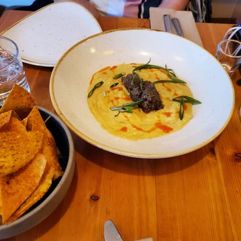 The Coup - The mint cheese dip - Vegetarian Near Me - Calgary, Alberta