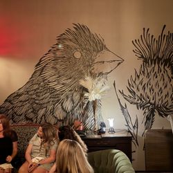 The Blind Finch - Inside mural