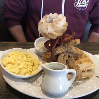 Maple Bacon Restaurant - Waffle Chicken Fried Steak - American Near Me - Plano, Texas Maple Bacon Restaurant - Waffle Chicken Fried Steak - American Near Me - Plano, Texas