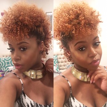 Twist Out And Color On Natural Hair Yelp