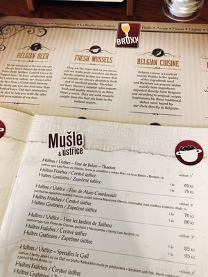 Menu photo 6 Bruxx Prague, PR