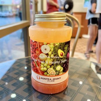 Auntea Jenny - Apricot Seaberry Glow Tea - Bubble Tea Near Me - San Gabriel, California Auntea Jenny - Apricot Seaberry Glow Tea - Bubble Tea Near Me - San Gabriel, California