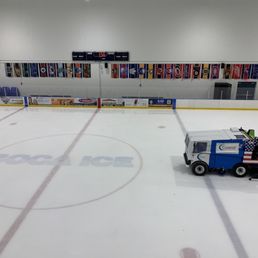 Zamboni time. Zamboni time.