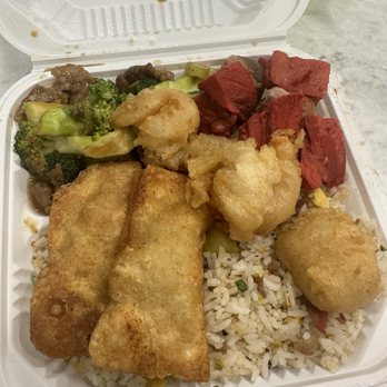 Kin Wah Chop Suey - Lunch plate B - Chinese Near Me - Kaneohe, Hawaii Kin Wah Chop Suey - Lunch plate B - Chinese Near Me - Kaneohe, Hawaii
