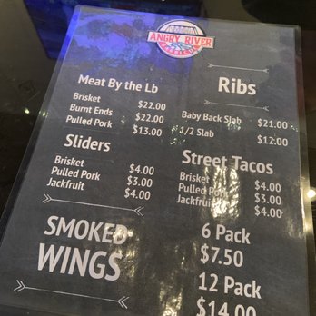 Not Lost Brewing Company - Side 1-Angry River BBQ Menu - Brewpubs Near Me - Ottawa, Kansas Not Lost Brewing Company - Side 1-Angry River BBQ Menu - Brewpubs Near Me - Ottawa, Kansas