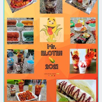 Mr. Elote - a photo of a food menu - Juice Bars & Smoothies Near Me - Pasadena, Texas