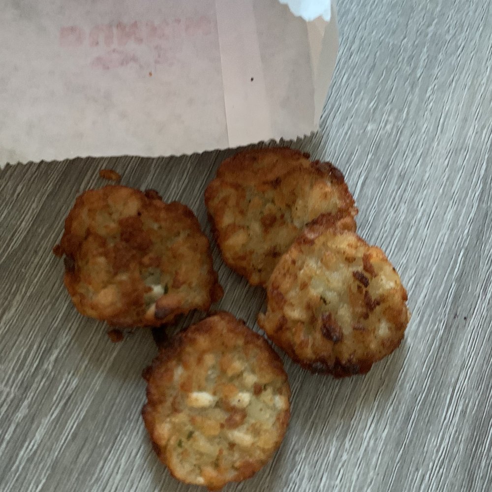Dunkin' - a bag of fried food on a table - Donuts Near Me - Lejeune, North Carolina Dunkin' - a bag of fried food on a table - Donuts Near Me - Lejeune, North Carolina