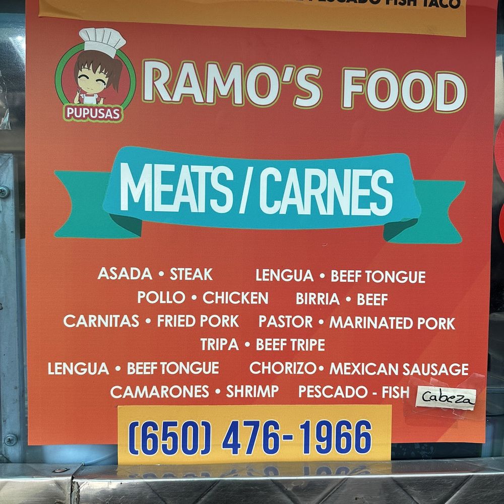 Ramo's Food - Meats Menu - Food Trucks Near Me - San Carlos, California Ramo's Food - Meats Menu - Food Trucks Near Me - San Carlos, California