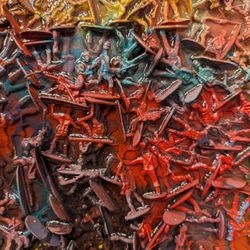 Spencer Couture Art Gallery - Toy soldiers that make The Price of Peace