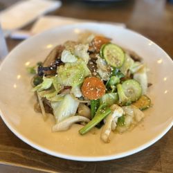 Pan + Grill K Fusion - Japchae with chicken
