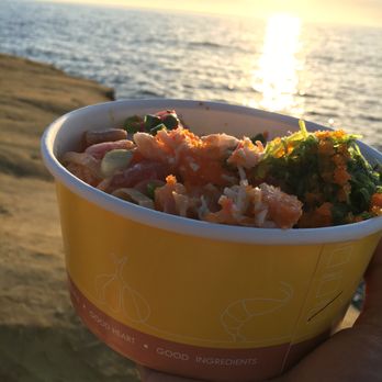 Poki One N Half - Nothing says SD more than Poki 1/2 and Sunset Cliffs! - Poke Near Me - San Diego, California Poki One N Half - Nothing says SD more than Poki 1/2 and Sunset Cliffs! - Poke Near Me - San Diego, California