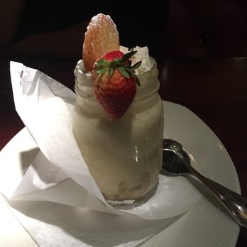 Pappadeaux Seafood Kitchen - Banana pudding in a jar - Cajun/Creole Near Me - Austin, Texas