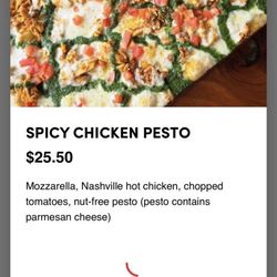 Jules Thin Crust - What was supposed to be on the pizza.