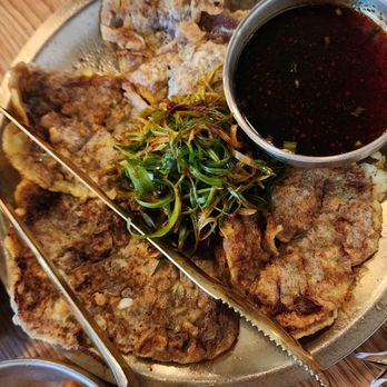 Ondam - Beef pancake (gogi-jun) So delicious! - Korean Near Me - Santa Clara, California Ondam - Beef pancake (gogi-jun) So delicious! - Korean Near Me - Santa Clara, California