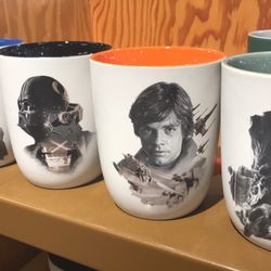 Disney's Character Warehouse - Sweet Star Wars mugs at Disney outlet, Orlando