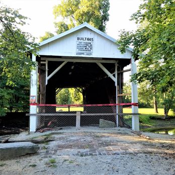 Irishman Covered Bridge - Irishman Covered Bridge inside Fowler Park - Landmarks & Historical Buildings Near Me - Terre Haute, Indiana Irishman Covered Bridge - Irishman Covered Bridge inside Fowler Park - Landmarks & Historical Buildings Near Me - Terre Haute, Indiana