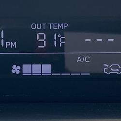 Kroger Food & Pharmacy - Temperature outside