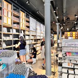 MUJI Newbury Street - Paper goods side