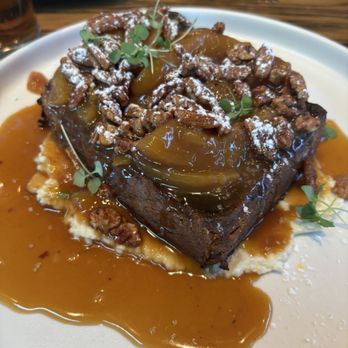 Whiskey Cake Kitchen & Bar - Peach Cobbler French Toast - New American Near Me - Katy, Texas Whiskey Cake Kitchen & Bar - Peach Cobbler French Toast - New American Near Me - Katy, Texas