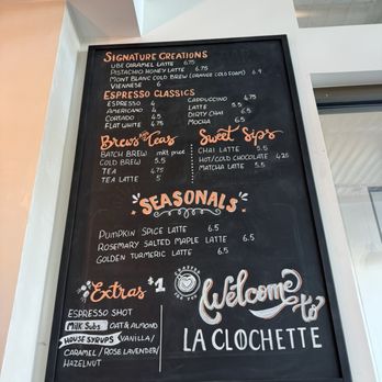 La Clochette - Drink menu - Bakeries Near Me - San Diego, California La Clochette - Drink menu - Bakeries Near Me - San Diego, California