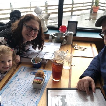 Anthony's - Window seat! Bright despite the rain. - Seafood Near Me - Tacoma, Washington Anthony's - Window seat! Bright despite the rain. - Seafood Near Me - Tacoma, Washington