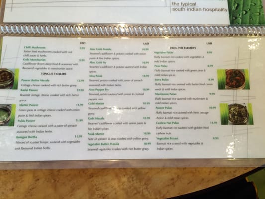 Menu photo 3 Saravanaa Bhavan Houston, TX Menu photo 3 Saravanaa Bhavan Houston, TX