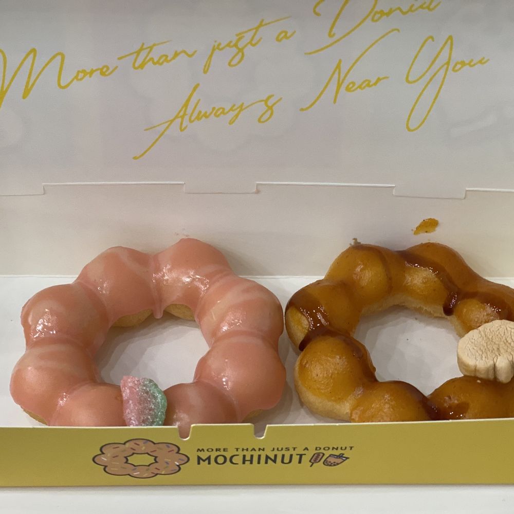 Mochinut - Pumpkin spice and lychee watermelon - Donuts Near Me - Cary, North Carolina