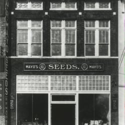 Mayo Gardens Center - First location, on Wall Street in downtown Knoxville, destroyed by TVA.